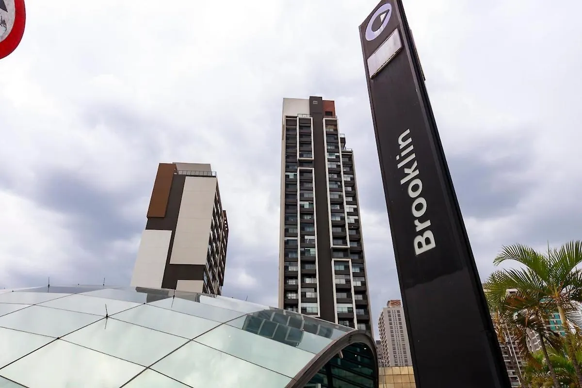 Studio Veneza Novidade! Ao Lado Da Berrini E Metro Brooklin サンパウロ アパート