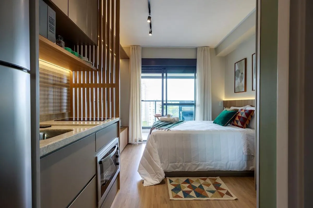 Studio Veneza Novidade! Ao Lado Da Berrini E Metro Brooklin サンパウロ 0*,  ブラジル